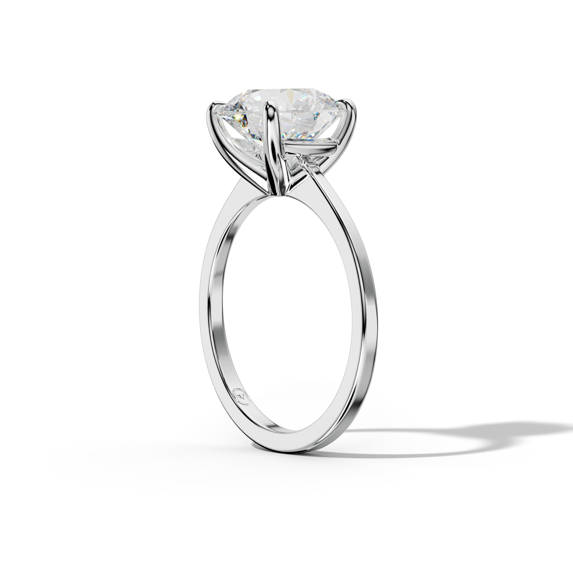 Camila Round Diamond Engagement Ring
